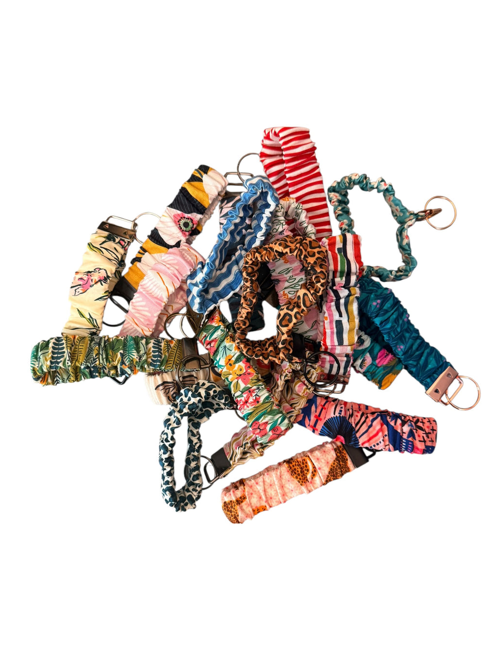 Scrunchie Key Fobs