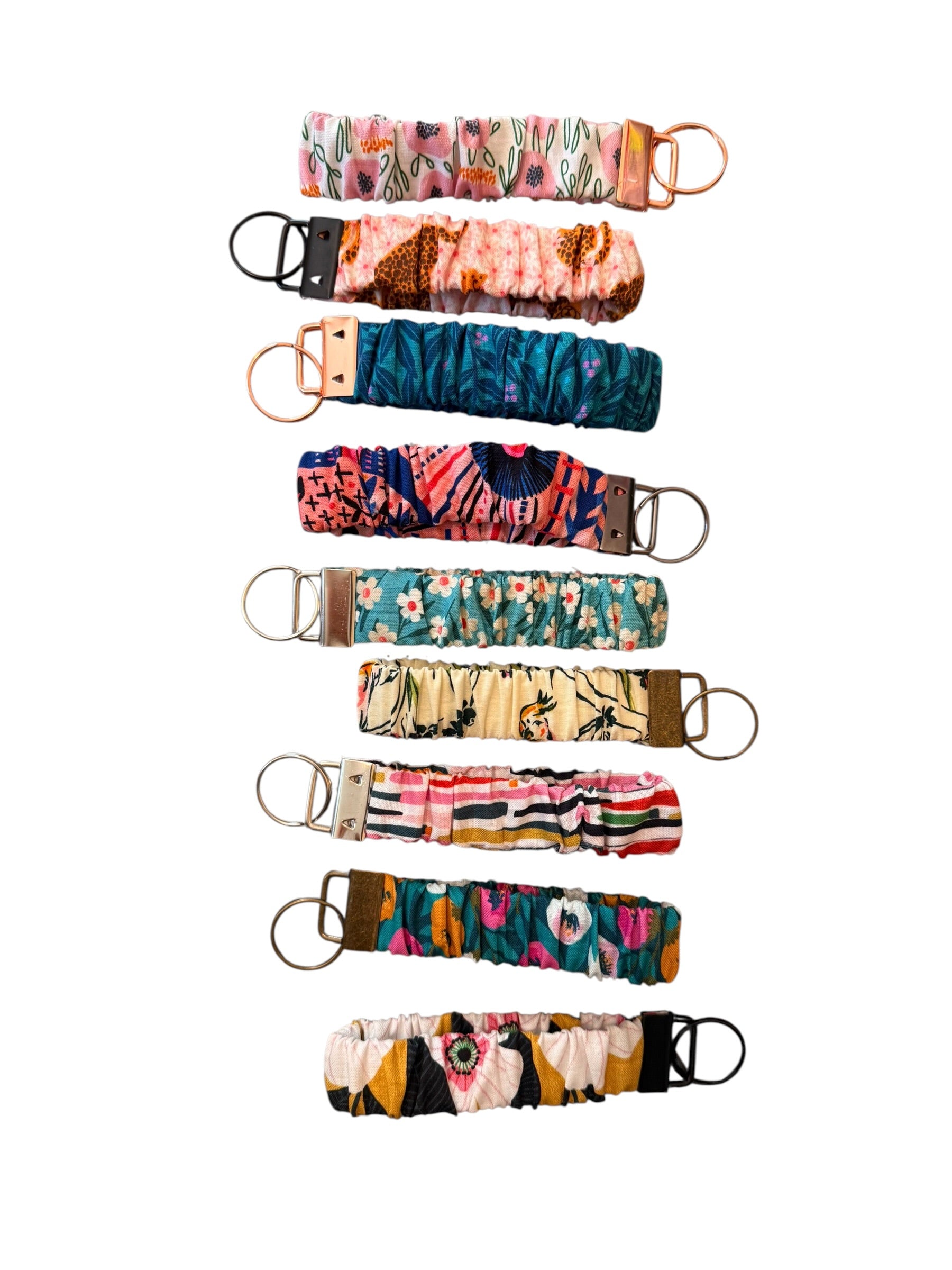Scrunchie Key Fobs