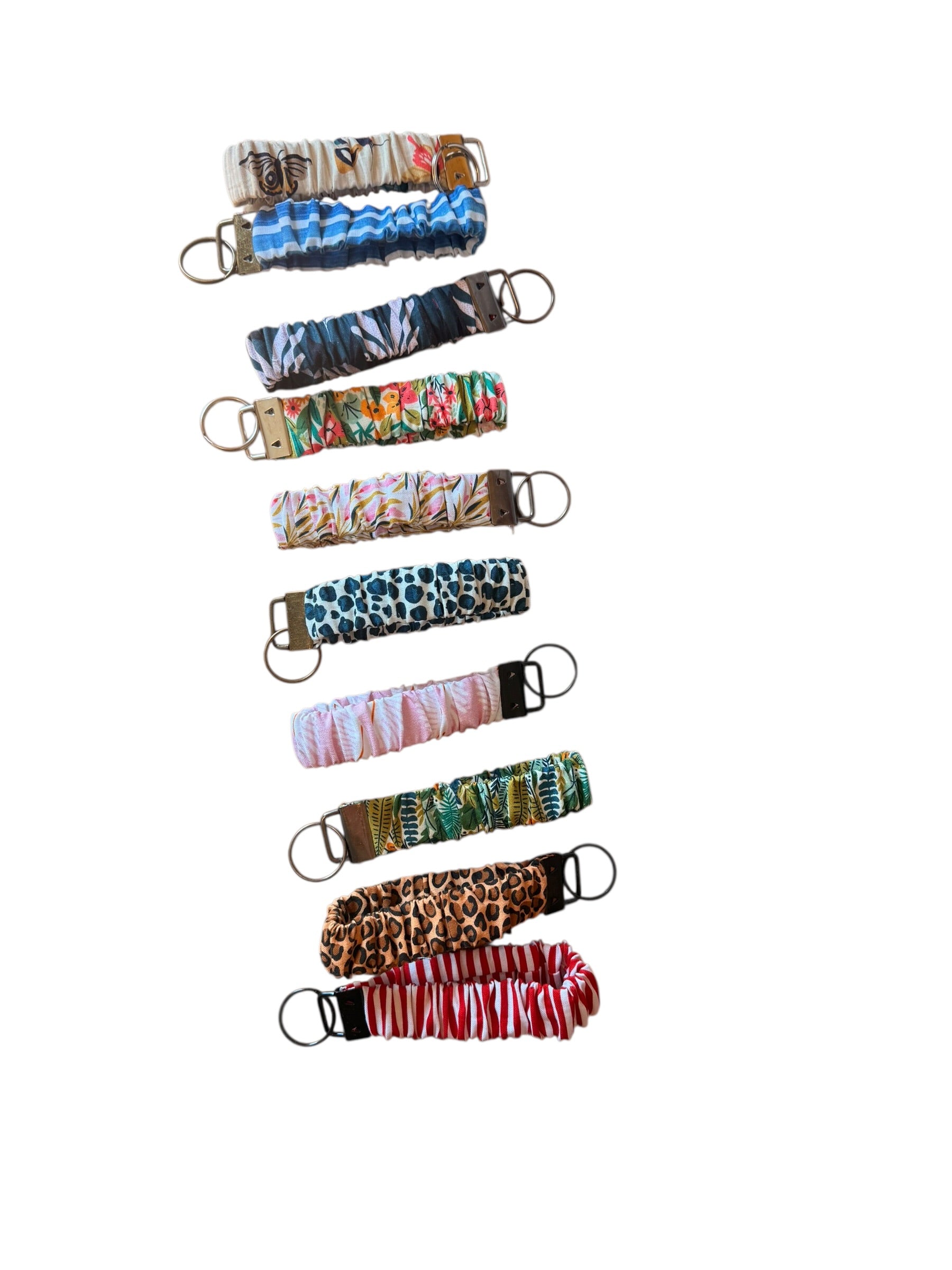 Scrunchie Key Fobs