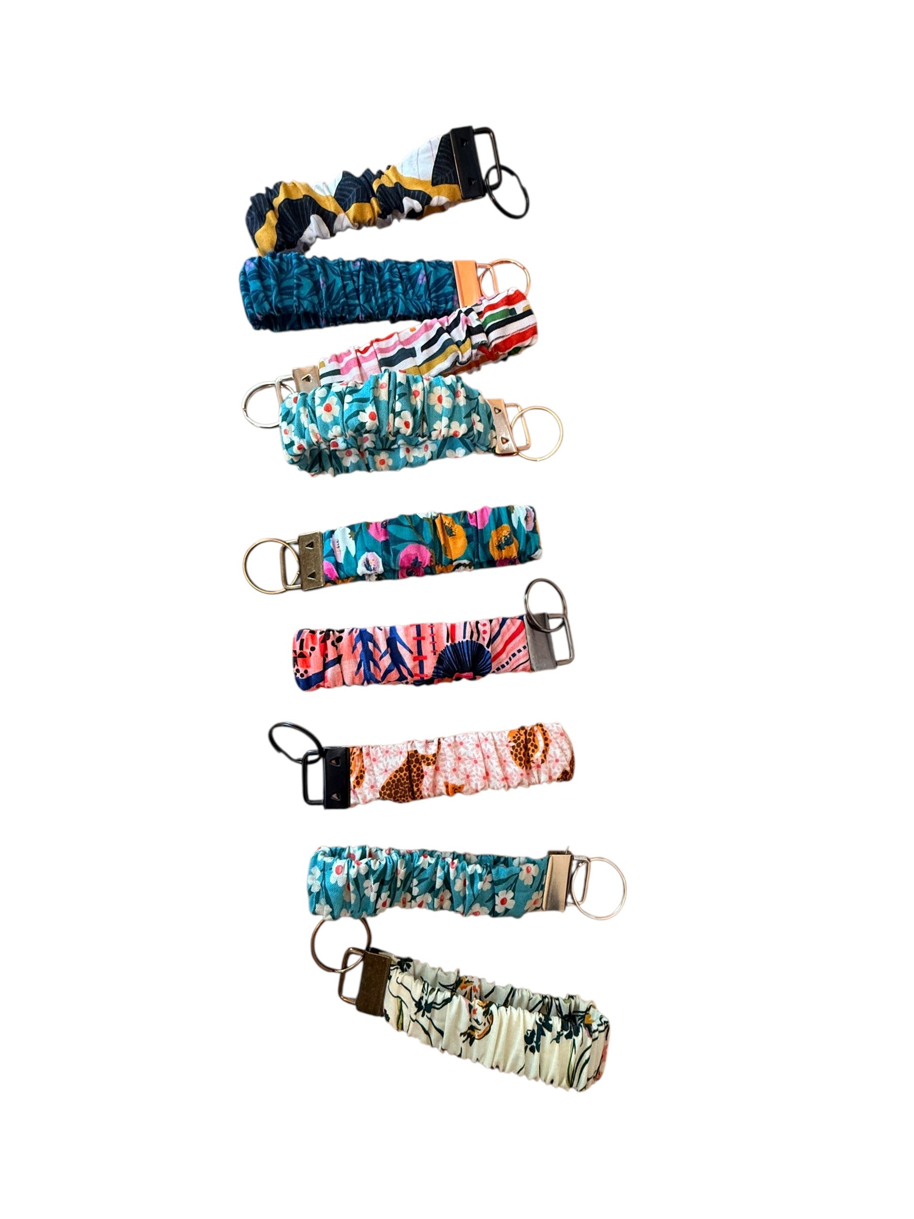 Scrunchie Key Fobs