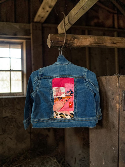 Custom Upcycled Patchwork Denim
