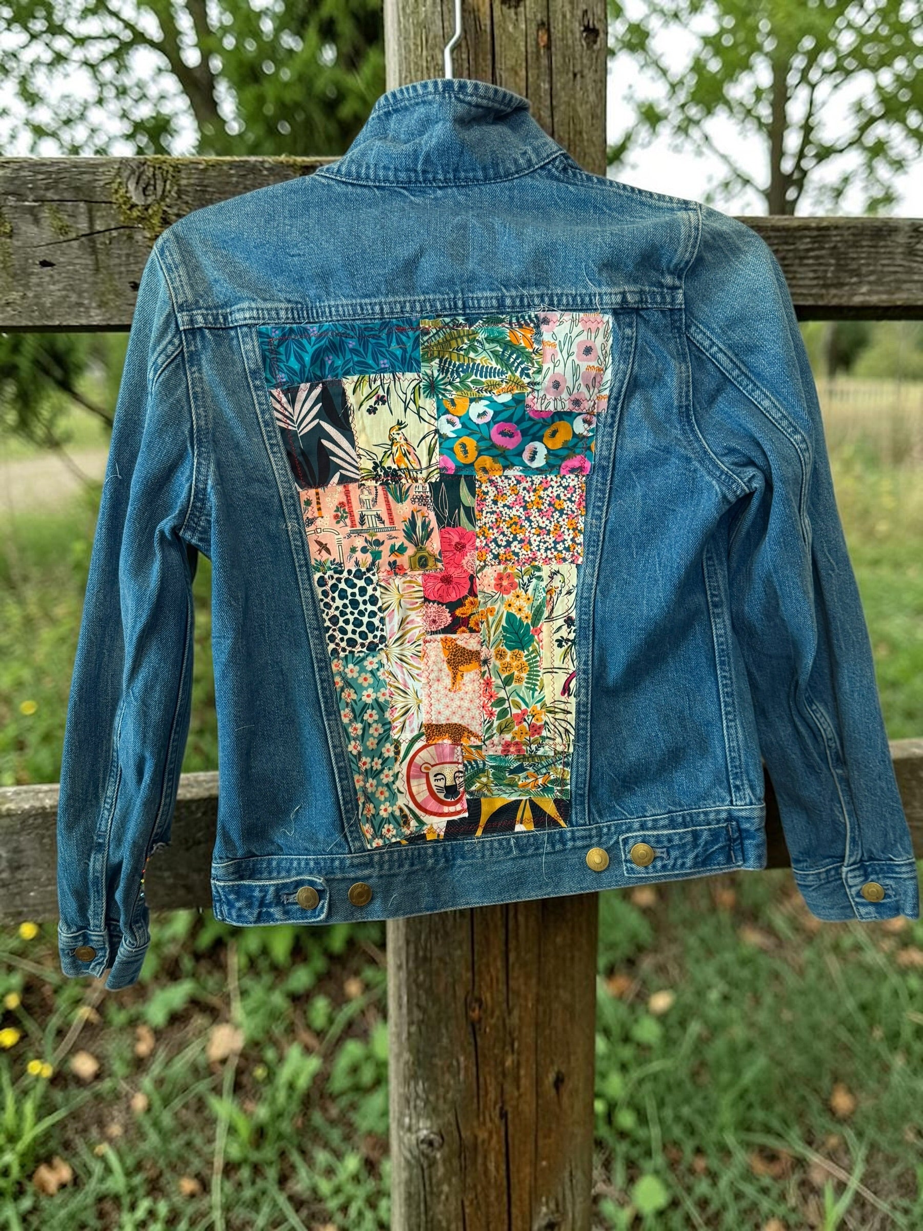 Custom Upcycled Patchwork Denim