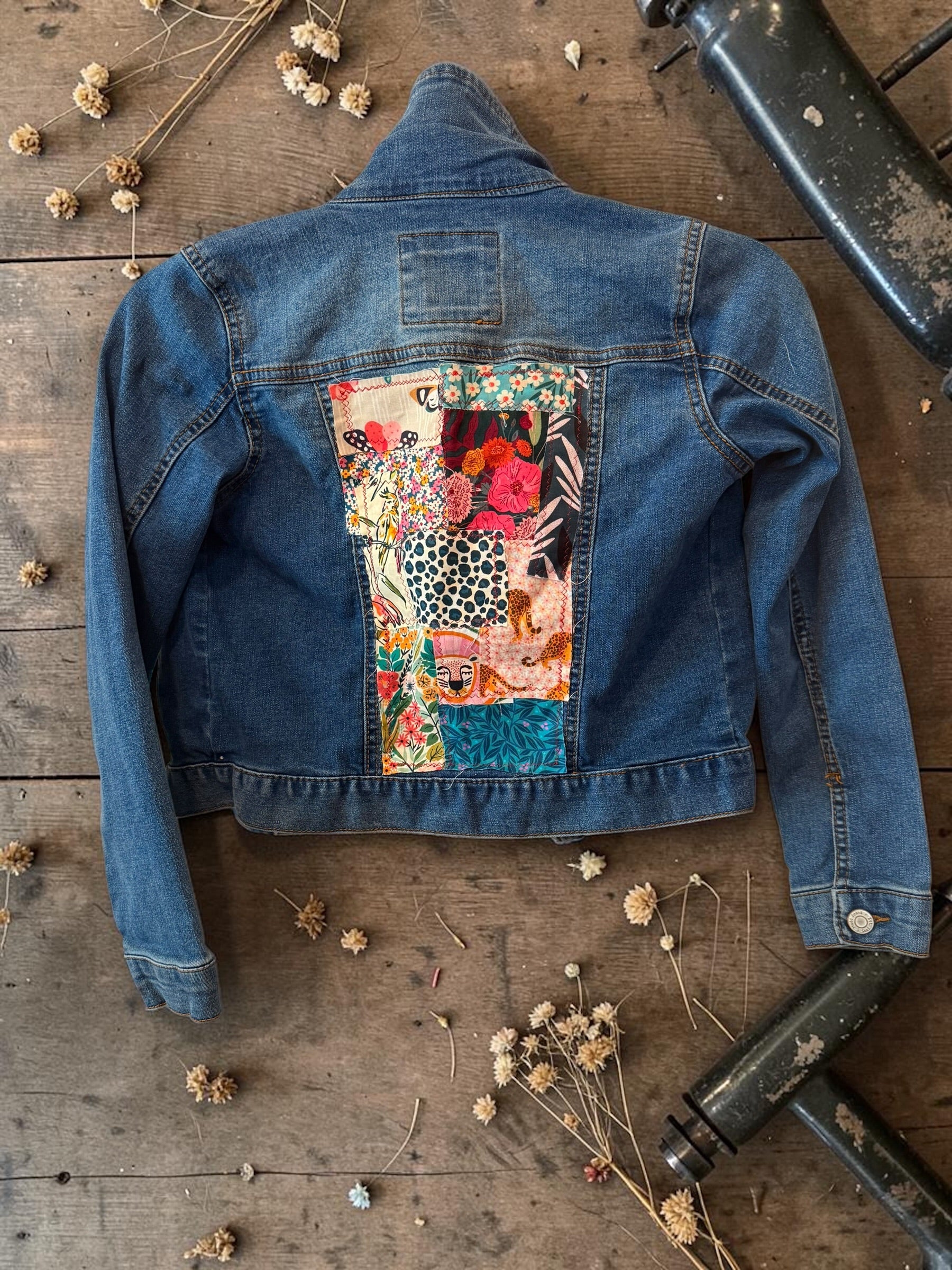 Custom Upcycled Patchwork Denim