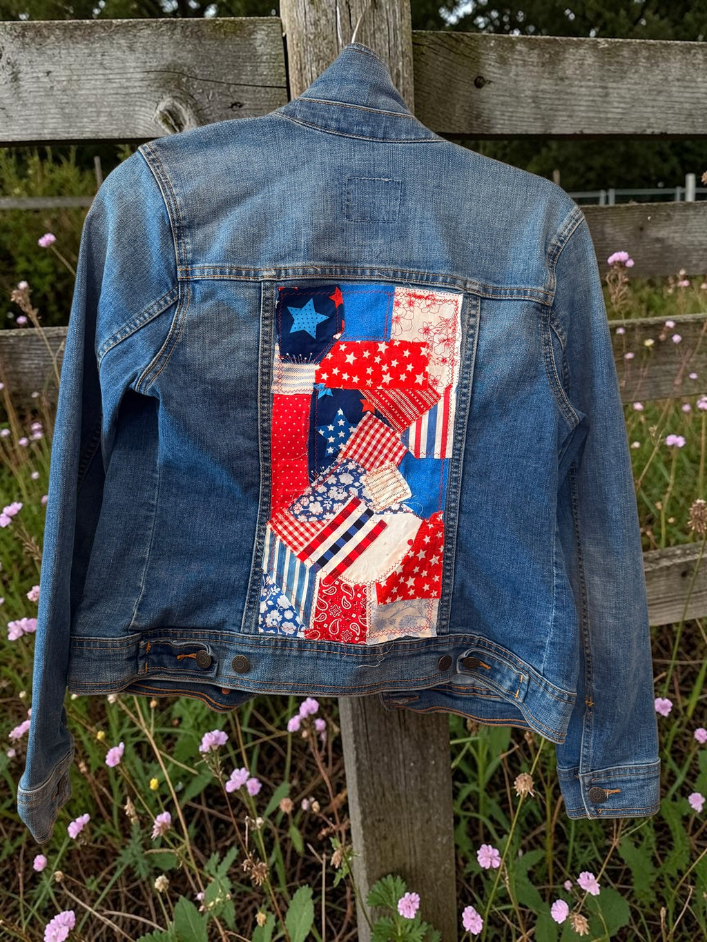Custom Upcycled Patchwork Denim